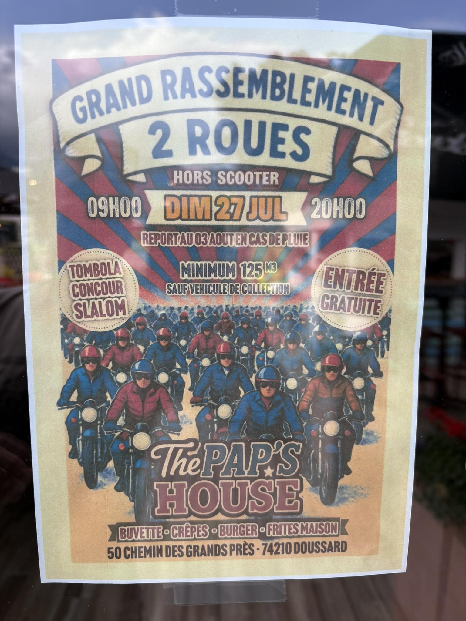 Grand Rassemblement 2 Roues à Doussard