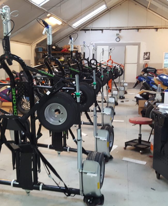 atelier remorque porte moto for one